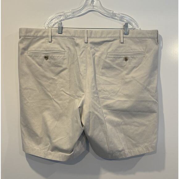 Lands End Lot of Two Khaki Cotton Chino Shorts Mens Size 48T - Picture 5 of 7